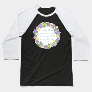 Make peace with life Baseball T-Shirt